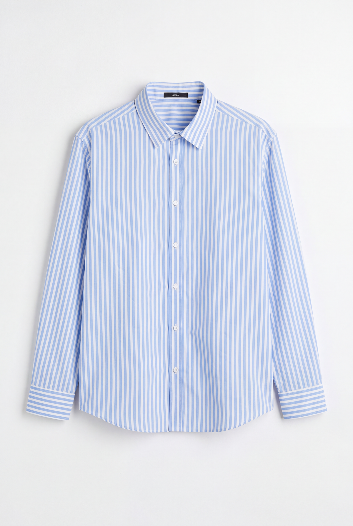 Men's multi clr striped shirt