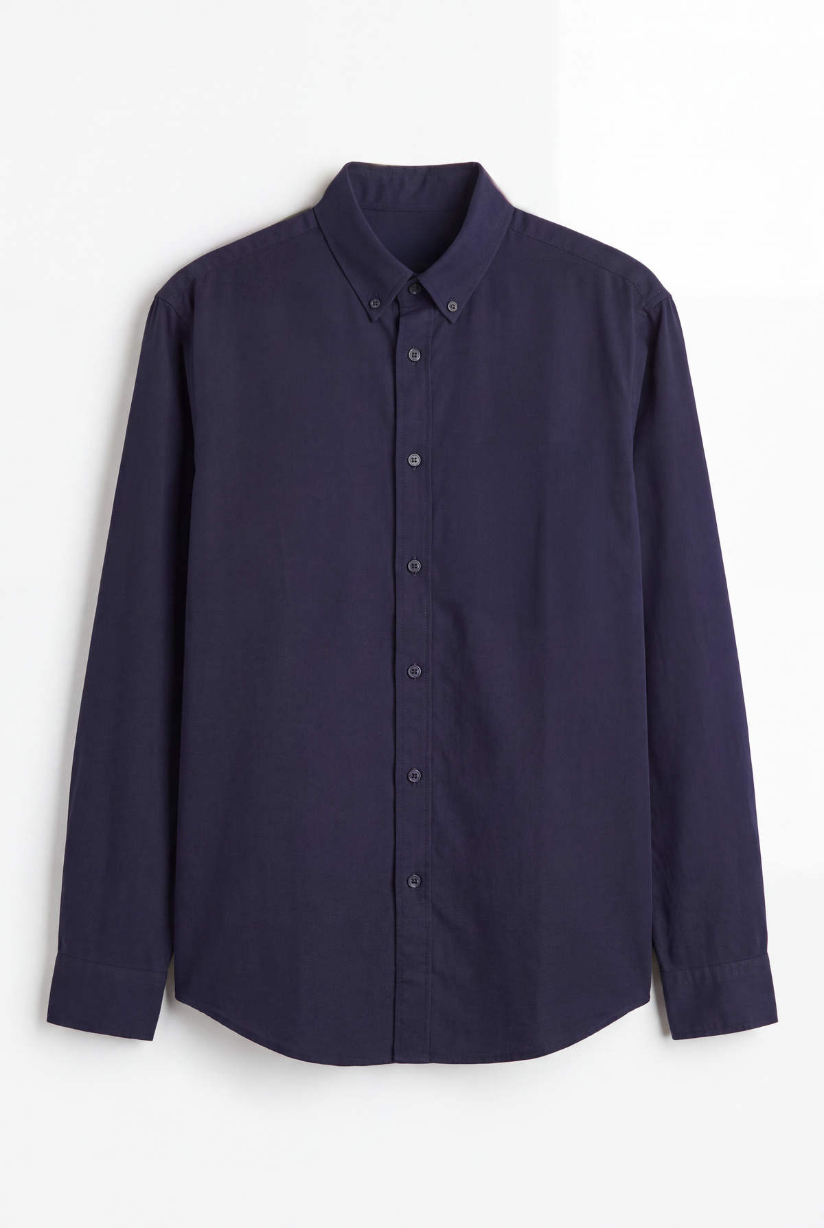 men's collar button formal shirt