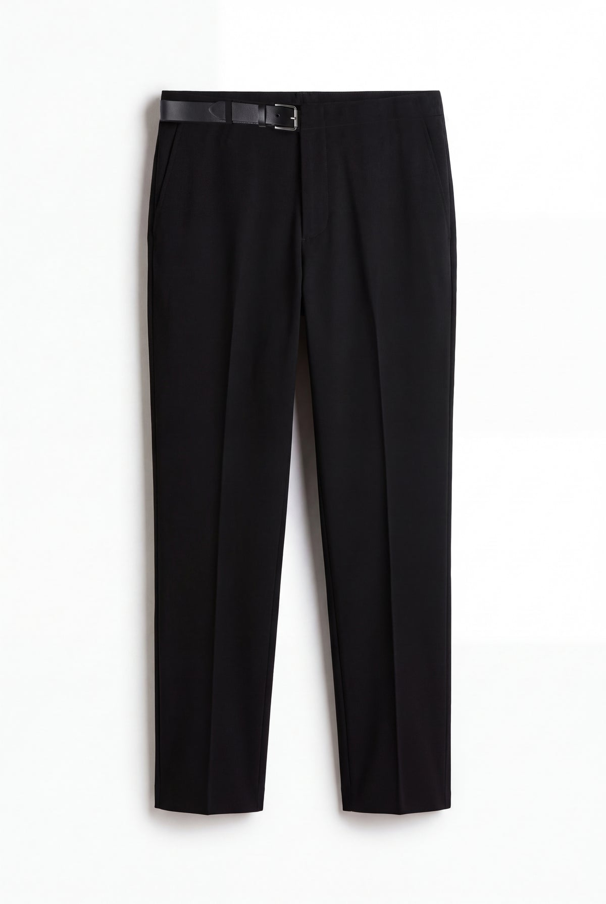 Men's side belt pants