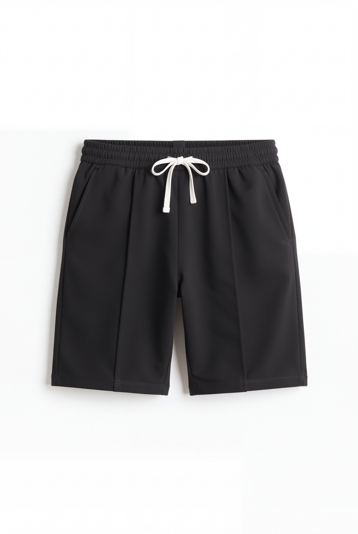 men's soft pleated shorts