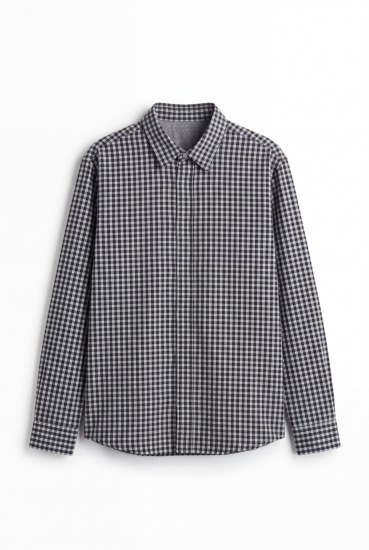 Men's checkered shirt