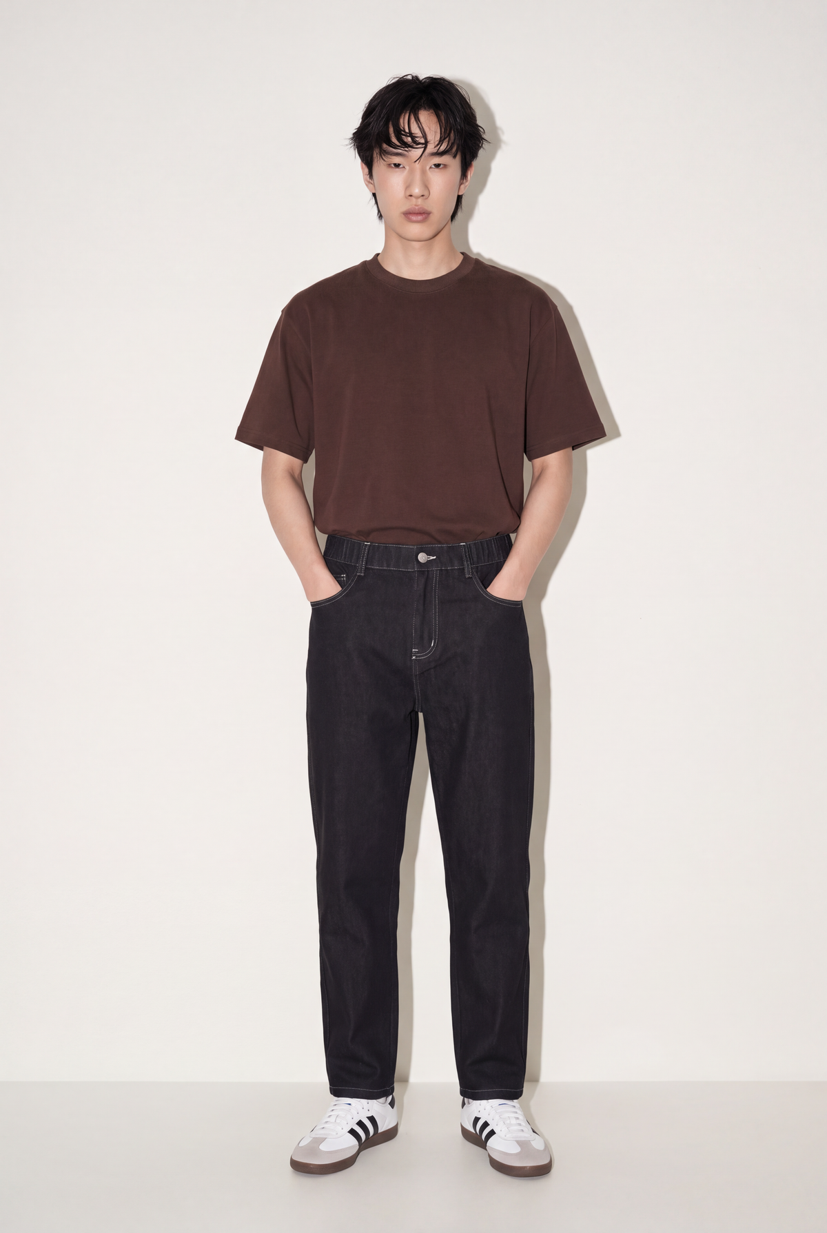 Men's Narrow Bottom Jeans